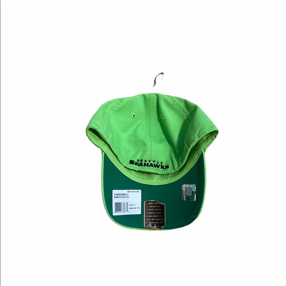 NWT Seattle Seahawks Logo Fitted Hat Cap - Picture 2 of 2